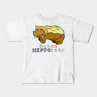 Baked Hippo-tato Kids T-Shirt